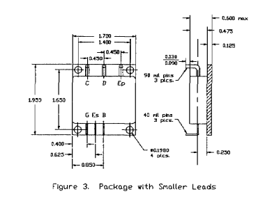 Figure 3 - Package With Smaller Leads